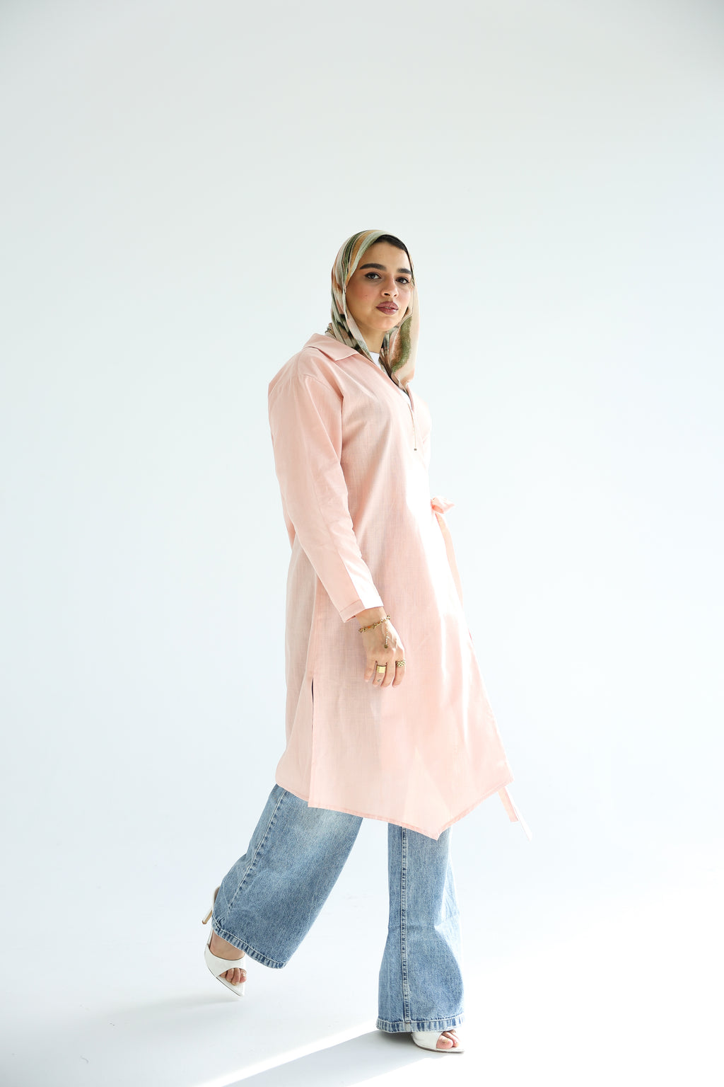 Leen Kimono in Rose