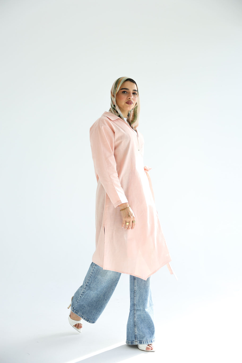 Leen Kimono in Rose