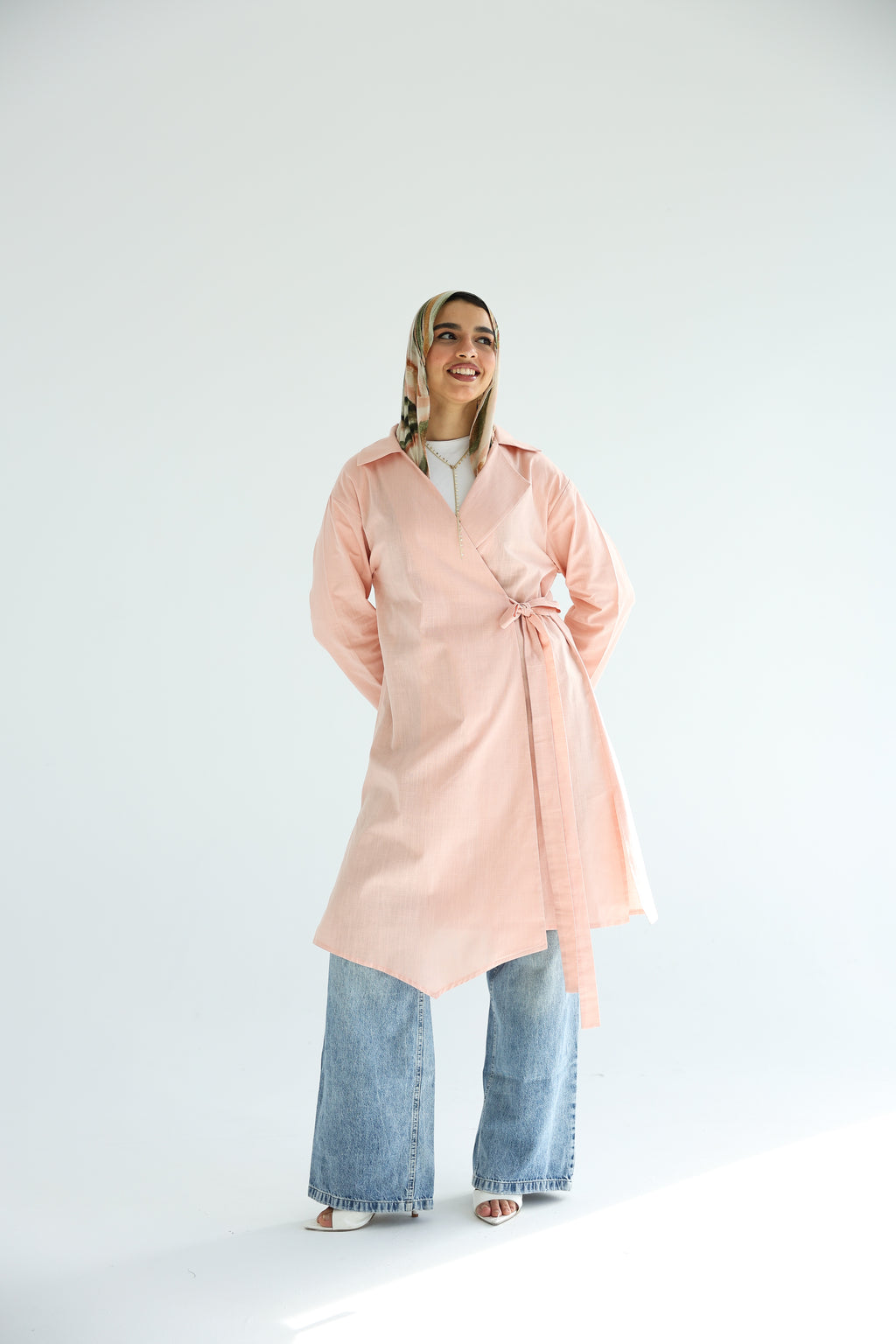 Leen Kimono in Rose