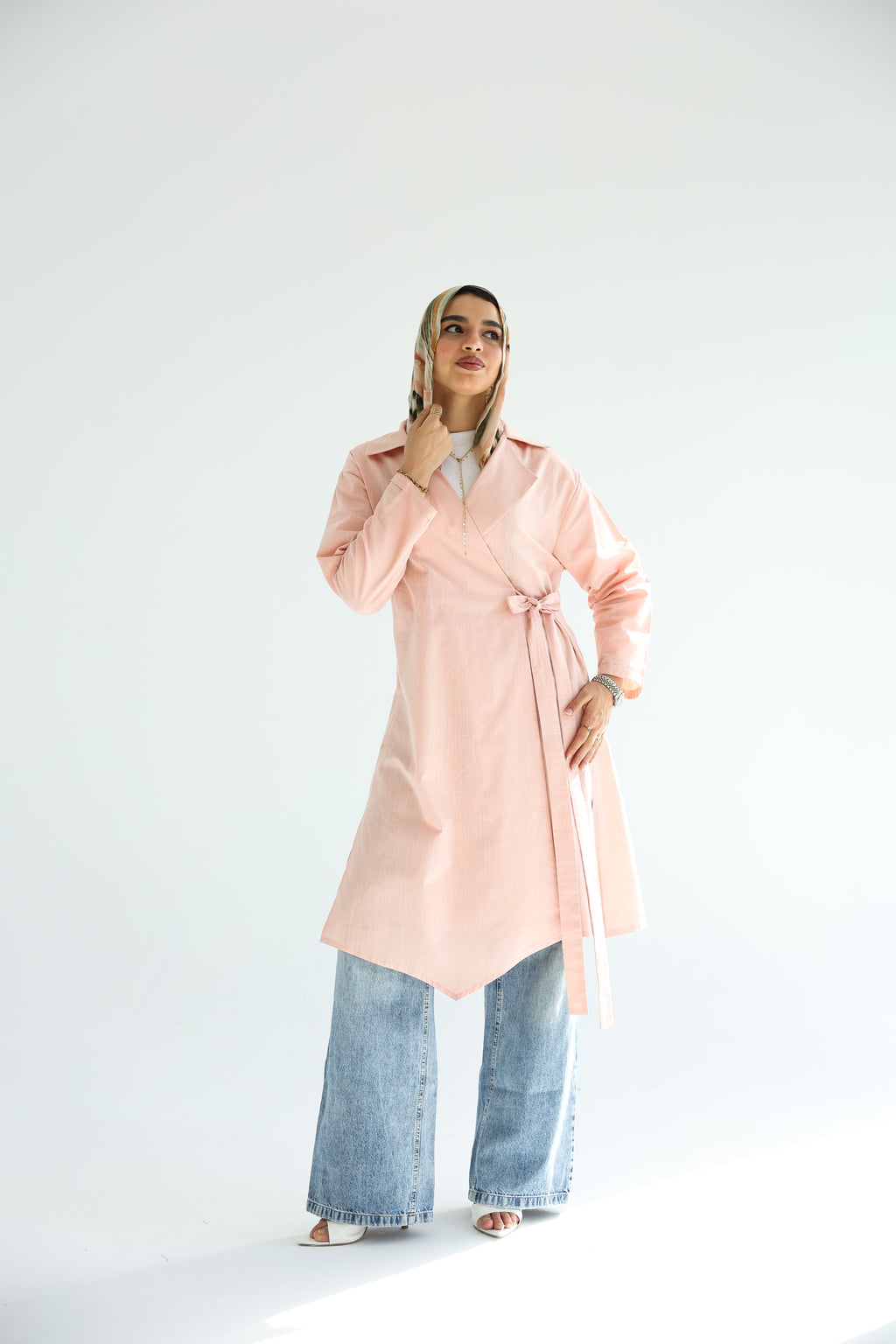 Leen Kimono in Rose