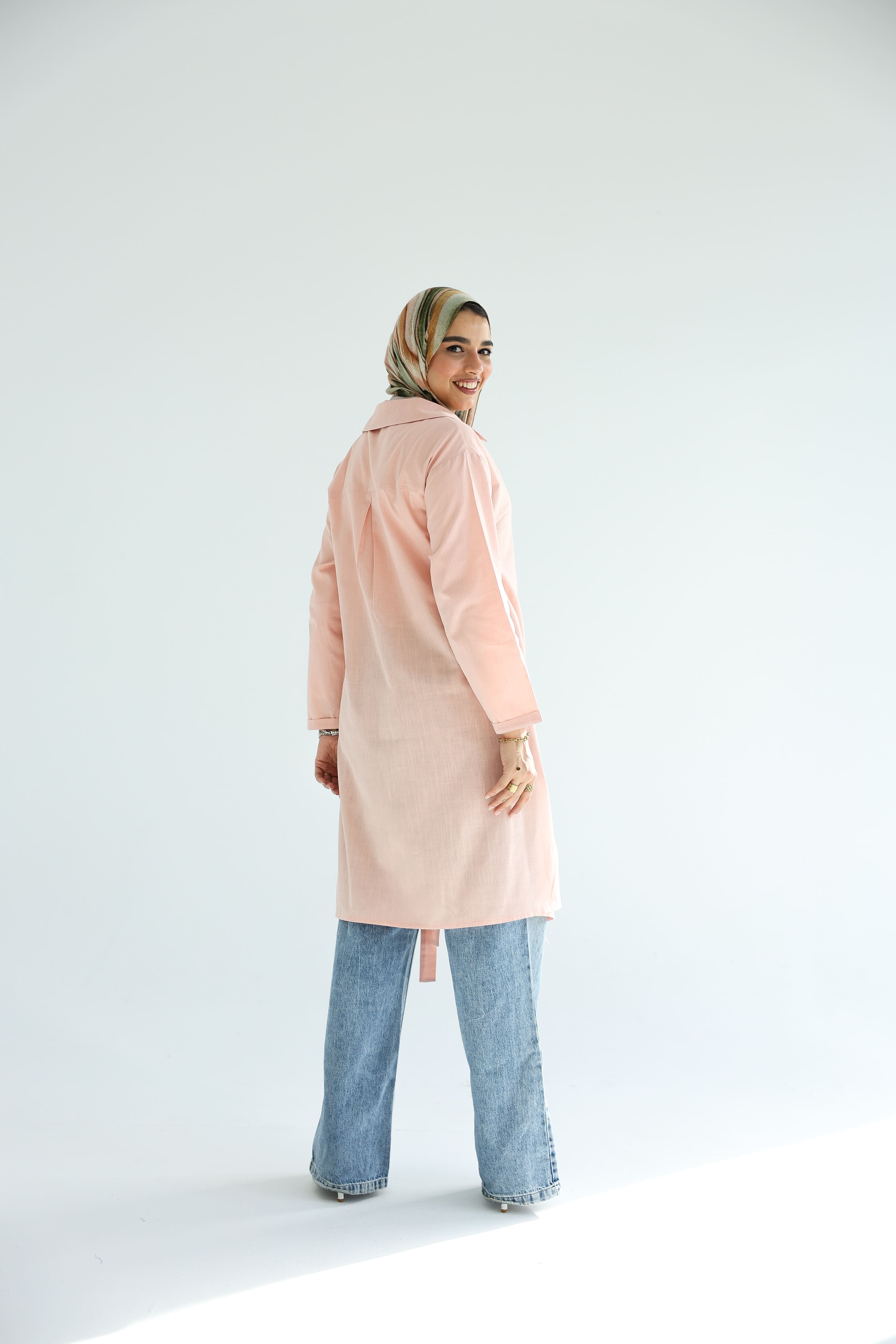 Leen Kimono in Rose