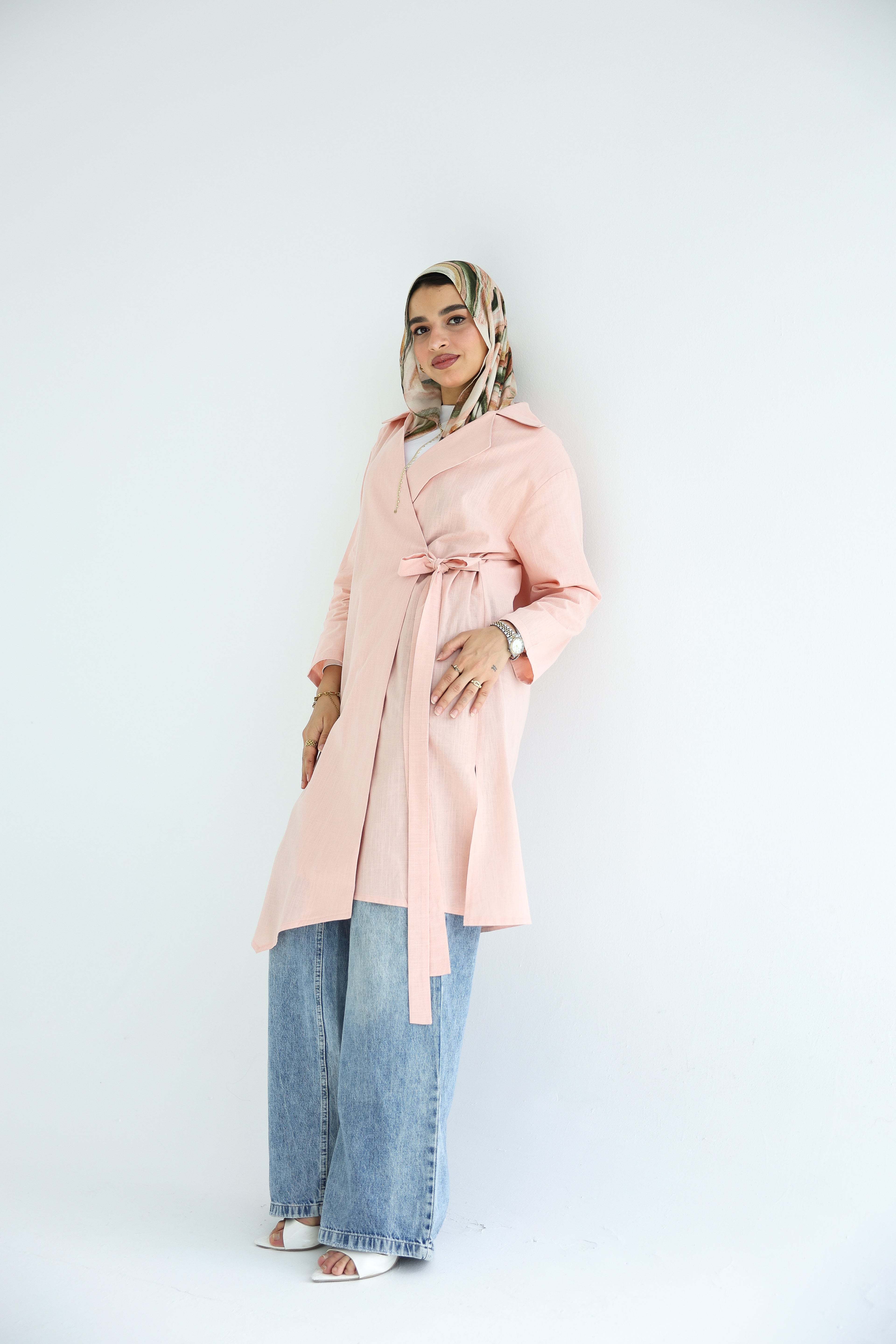 Leen Kimono in Rose
