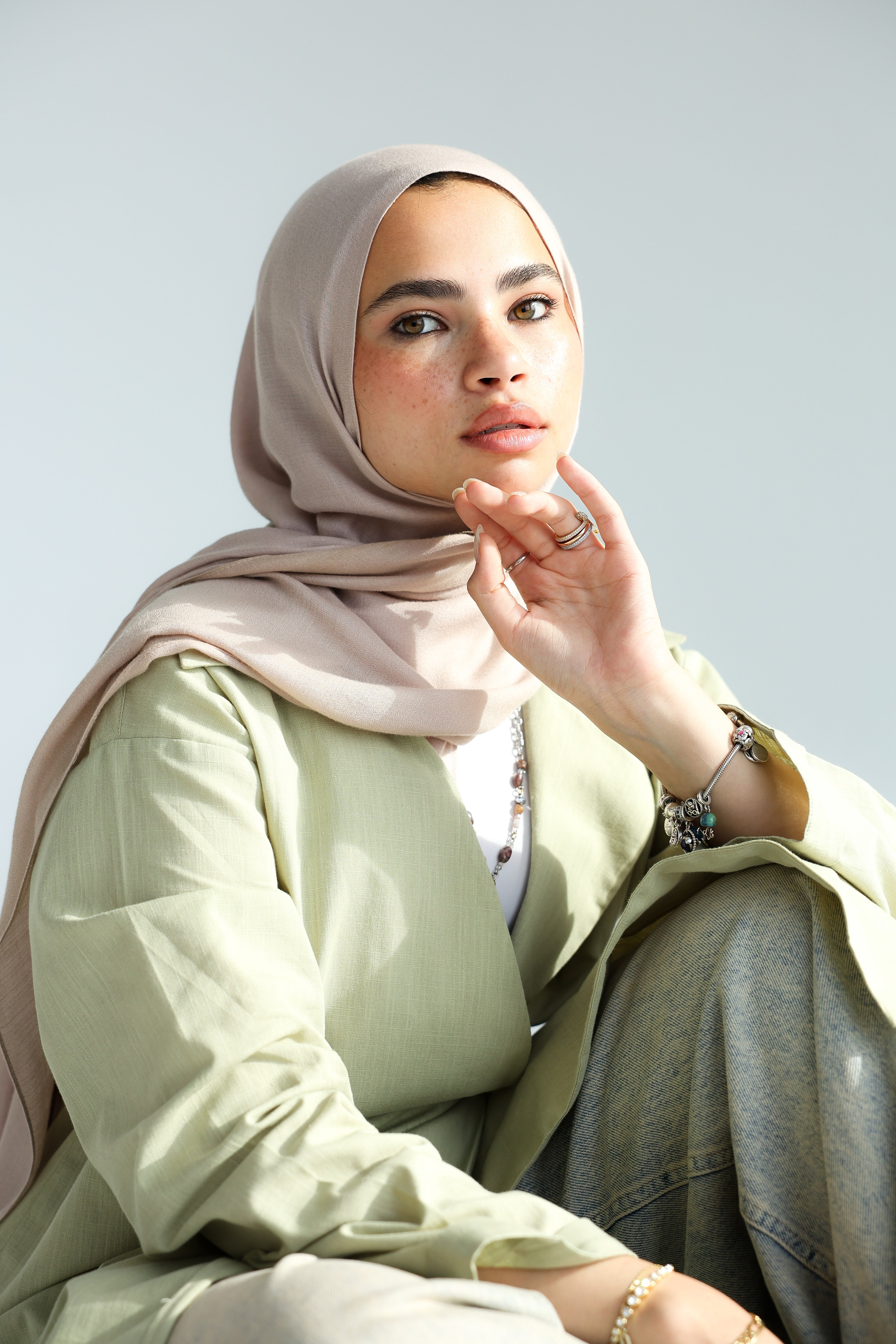 Leen Kimono in Mint