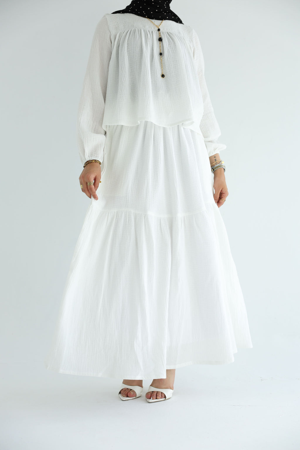 Naomi Set in White (Bundle and Save)
