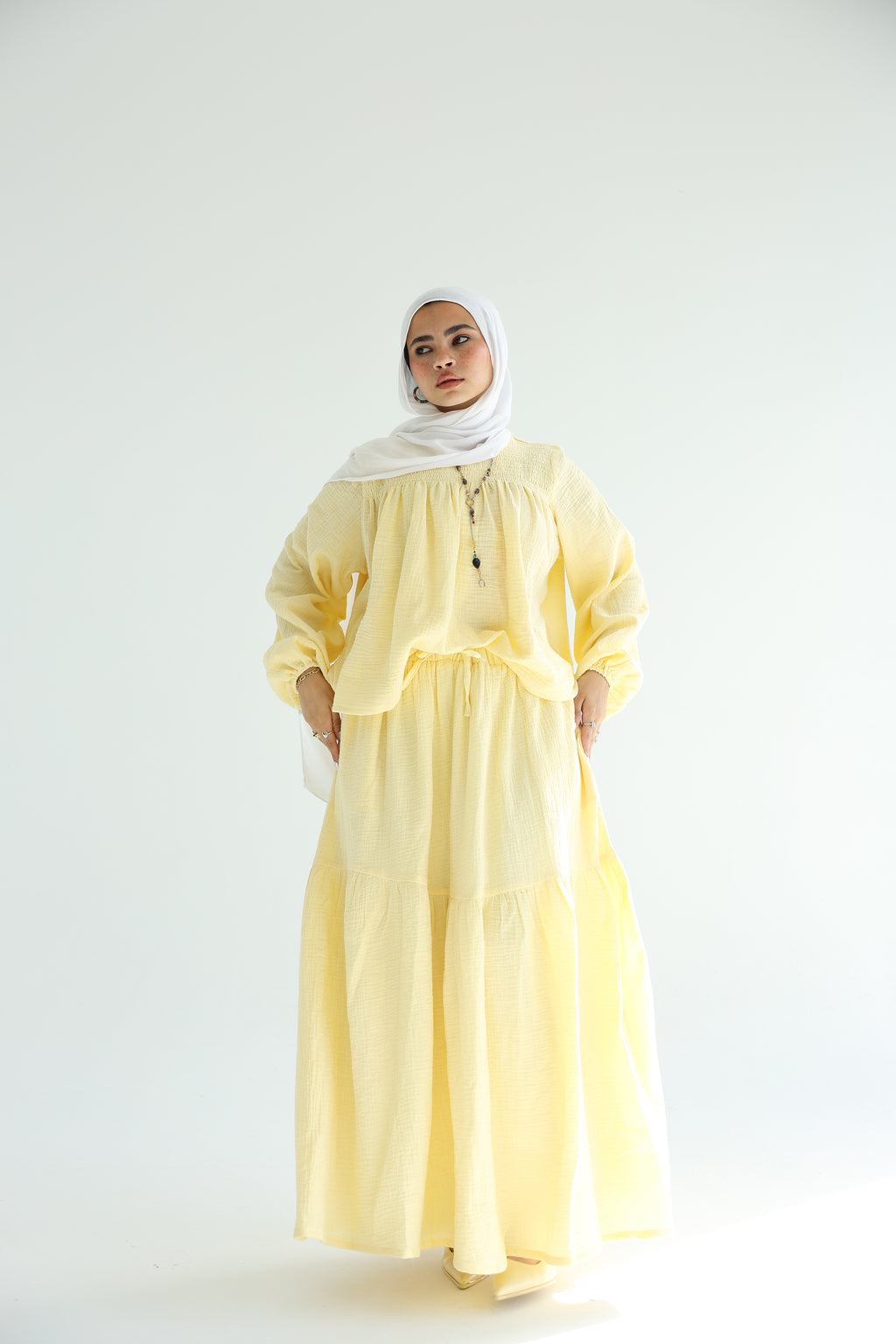 Naomi Set in Butter Yellow (Bundle and Save)
