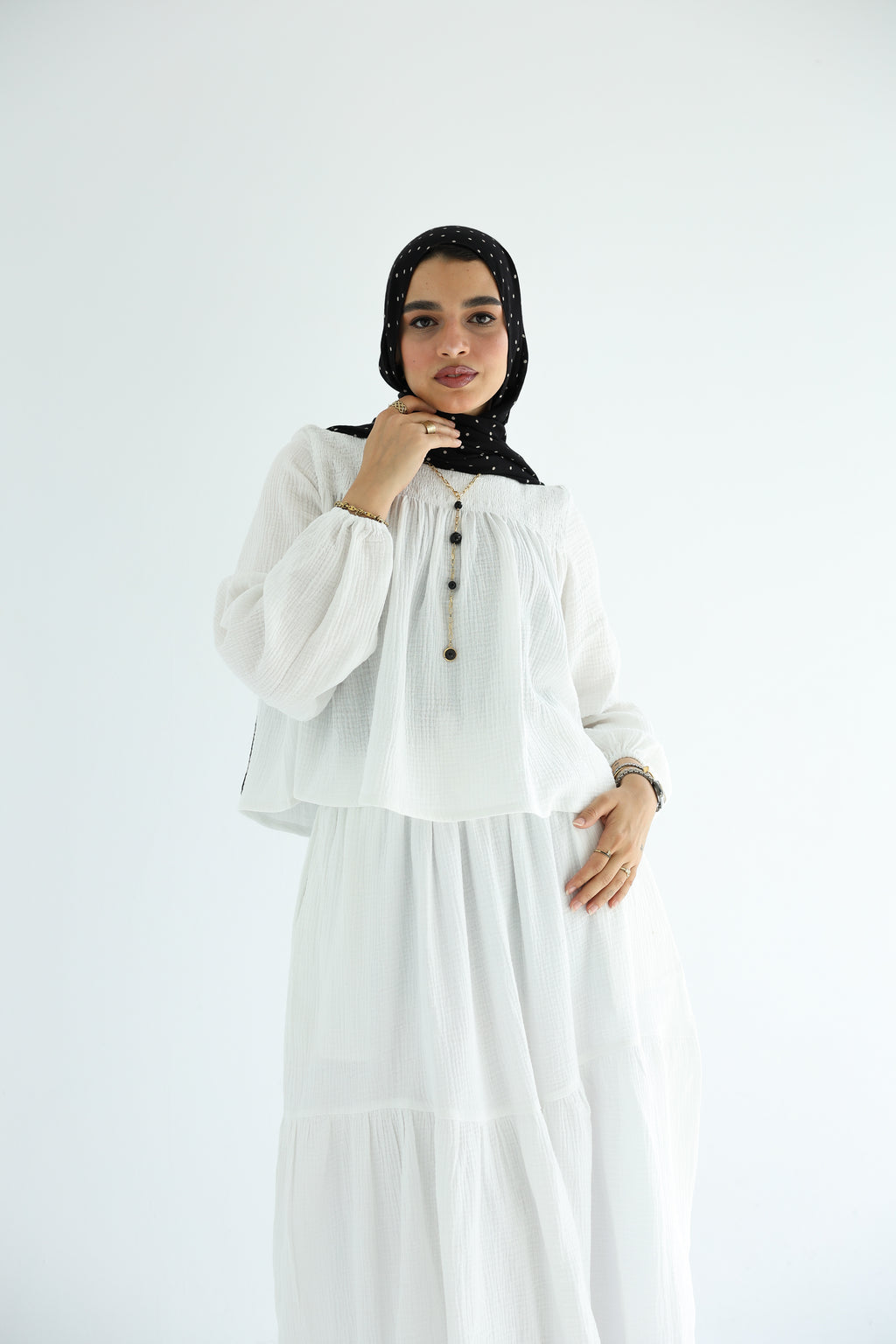 Naomi Set in White (Bundle and Save)
