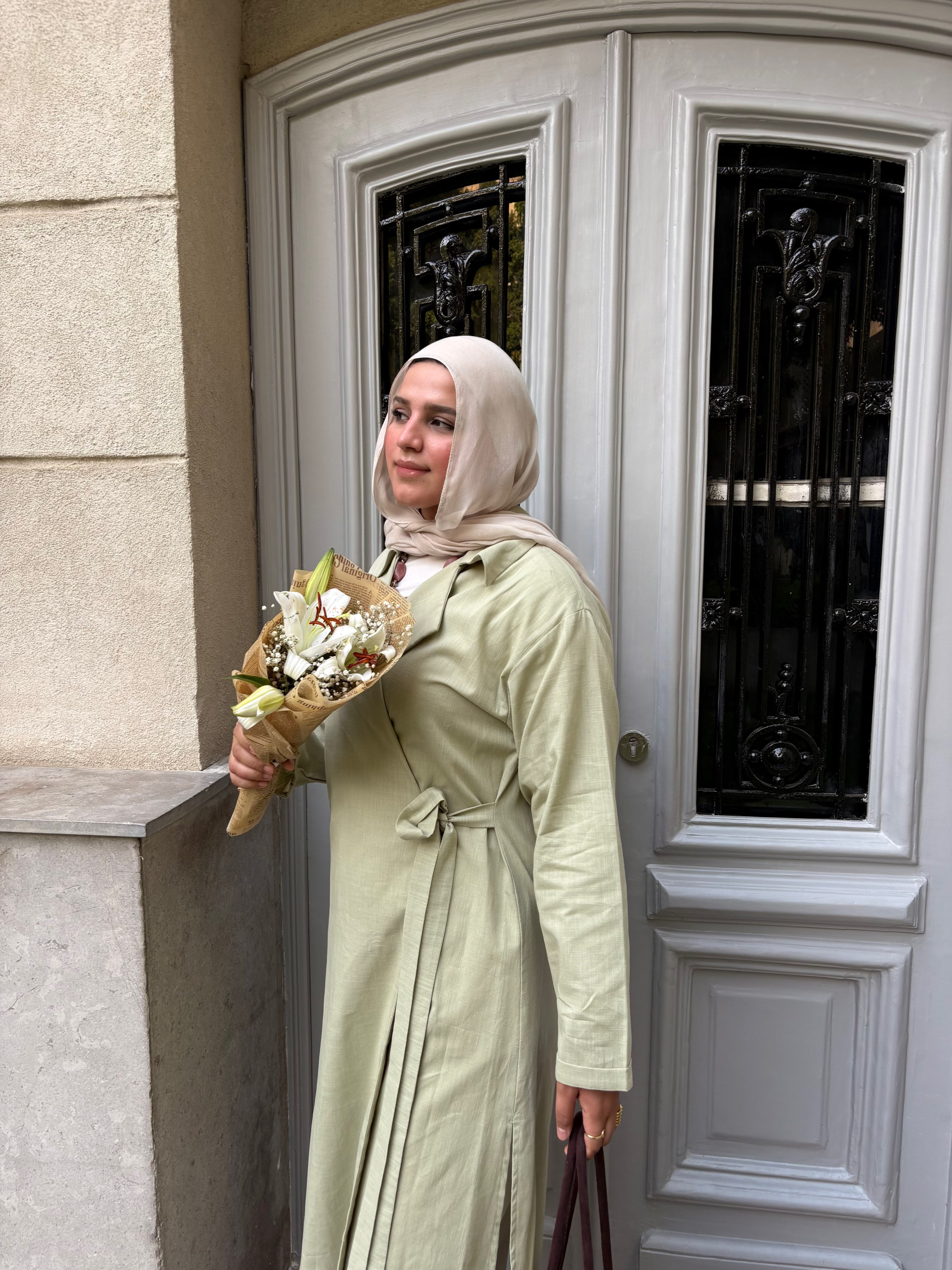 Leen Kimono in Mint