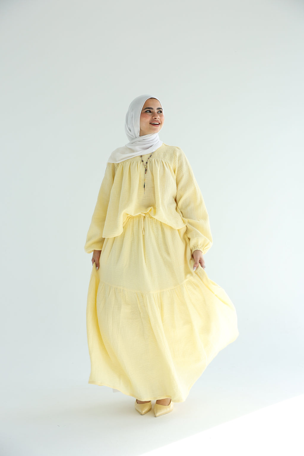 Naomi Set in Butter Yellow (Bundle and Save)