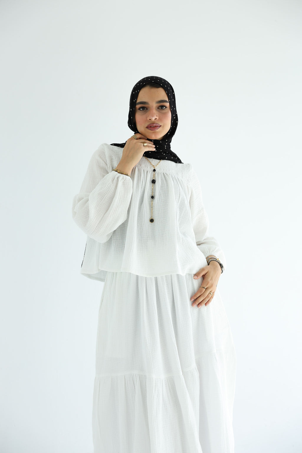Naomi Set in White (Bundle and Save)