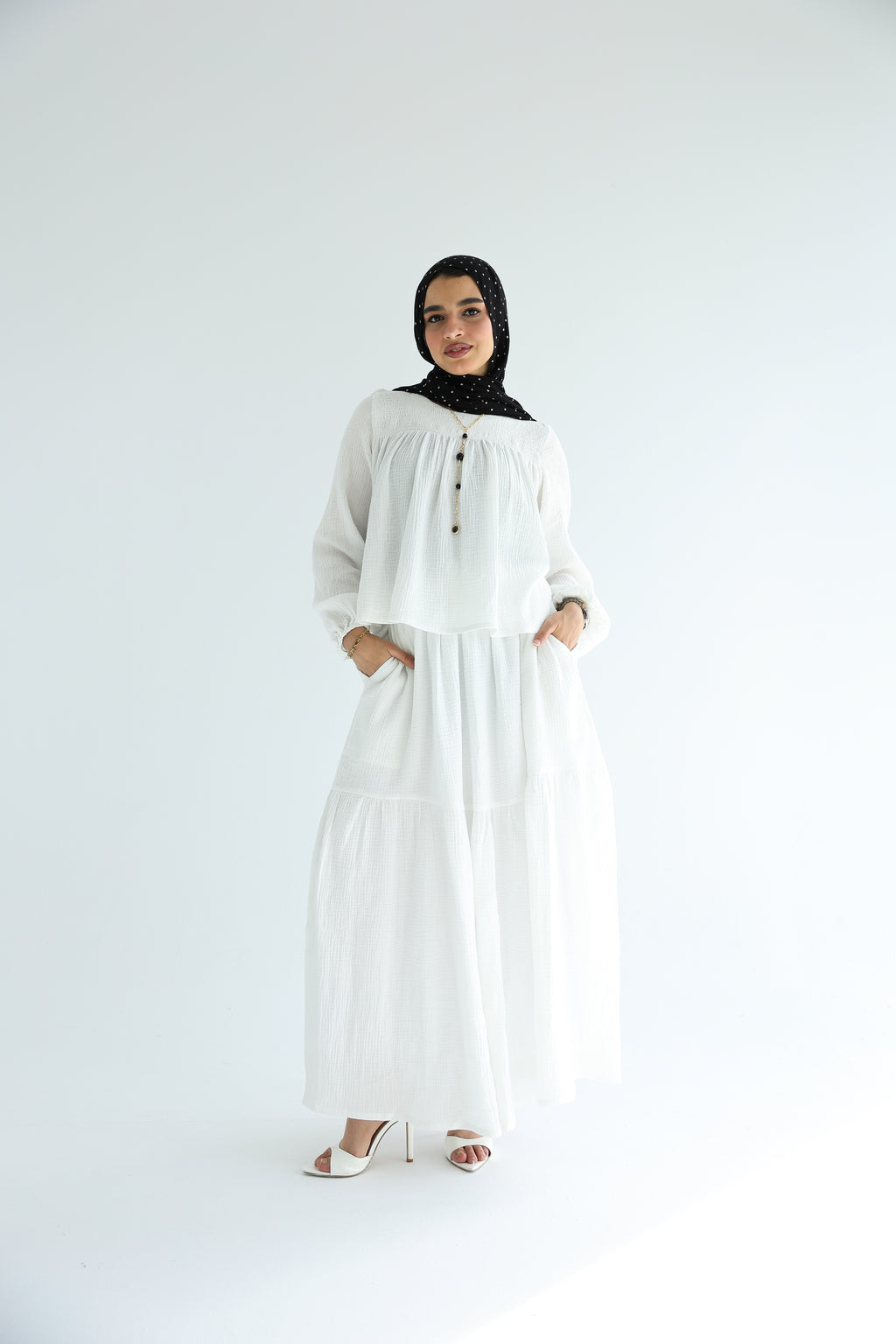 Naomi Set in White (Bundle and Save)