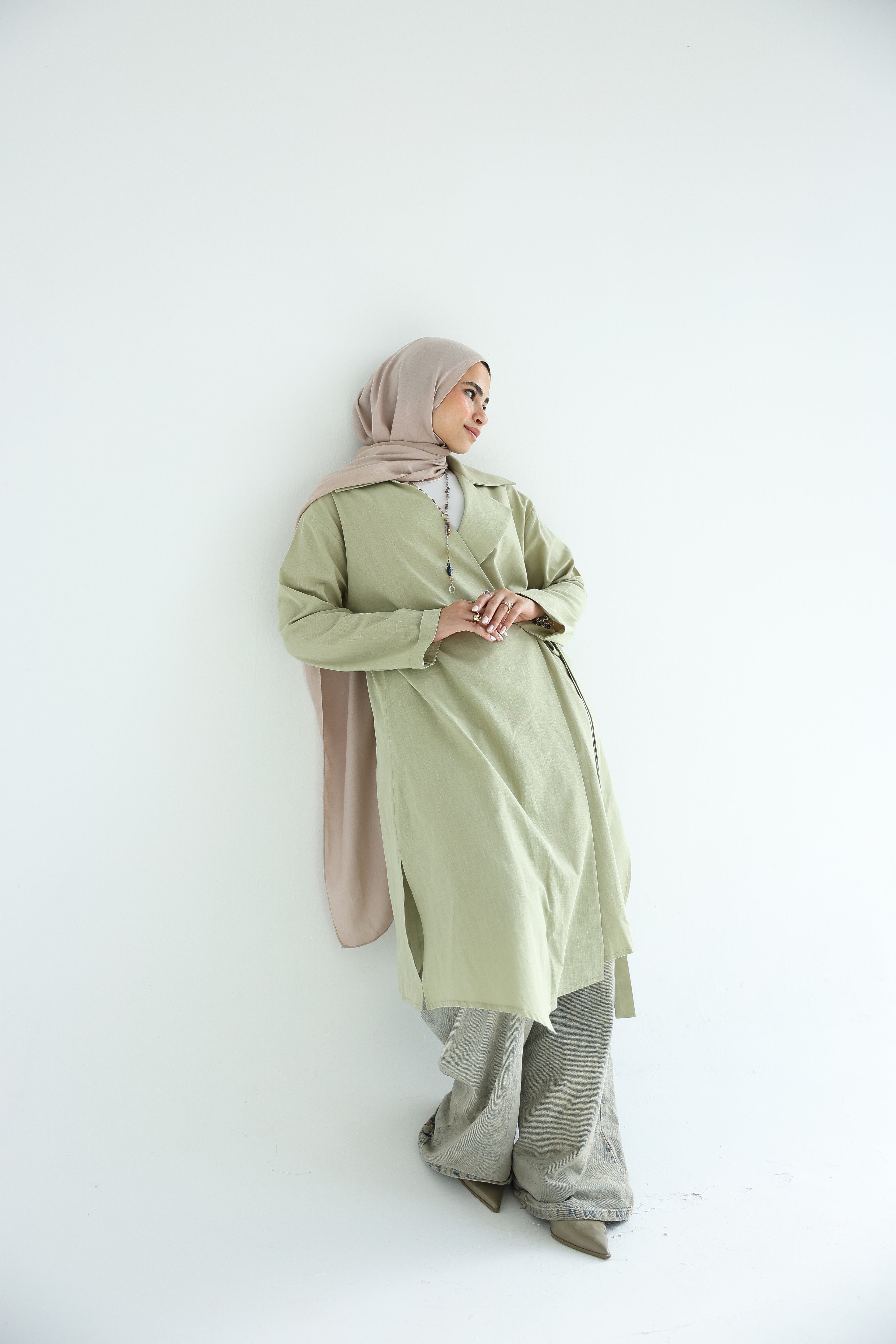 Leen Kimono in Mint