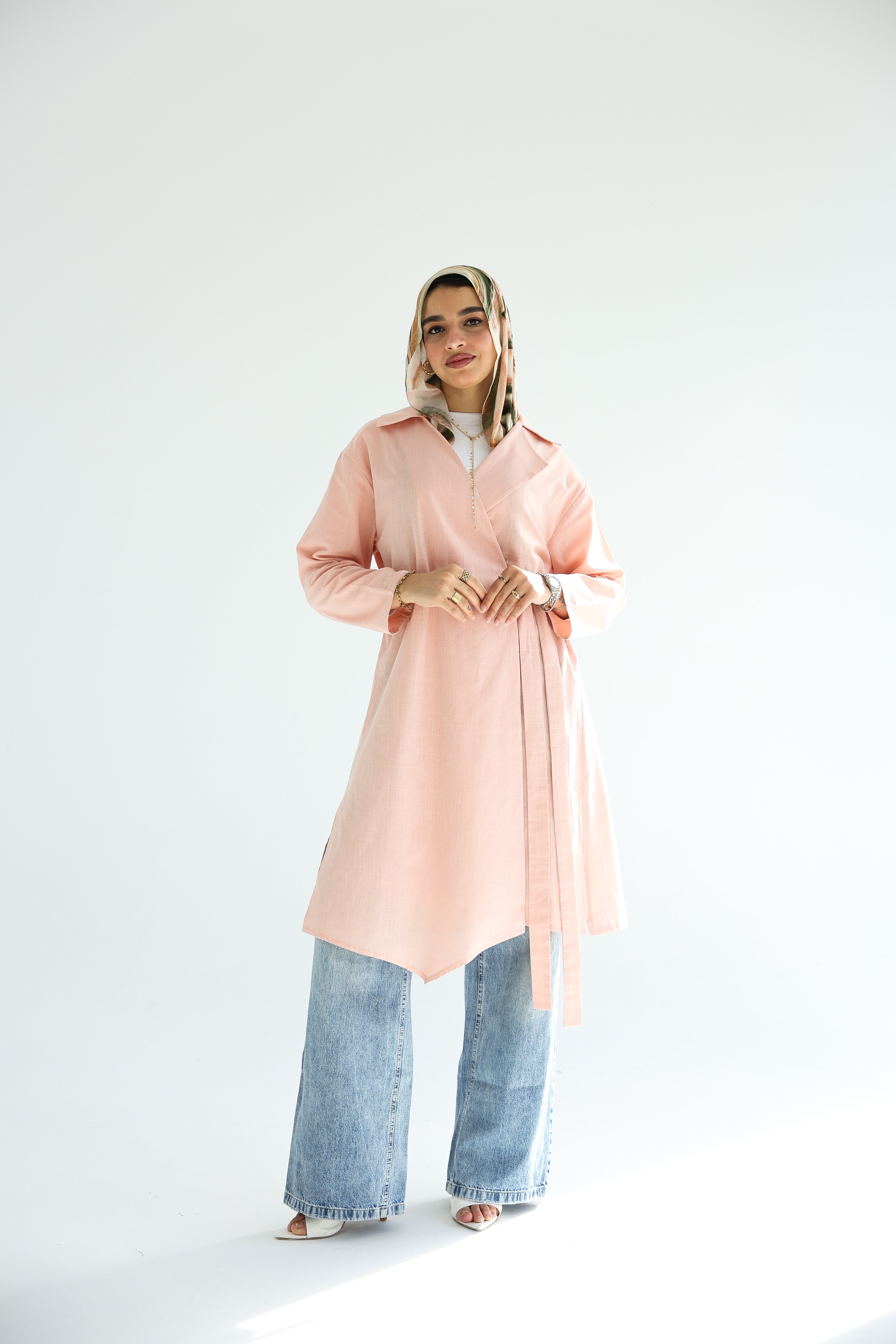 Leen Kimono in Rose