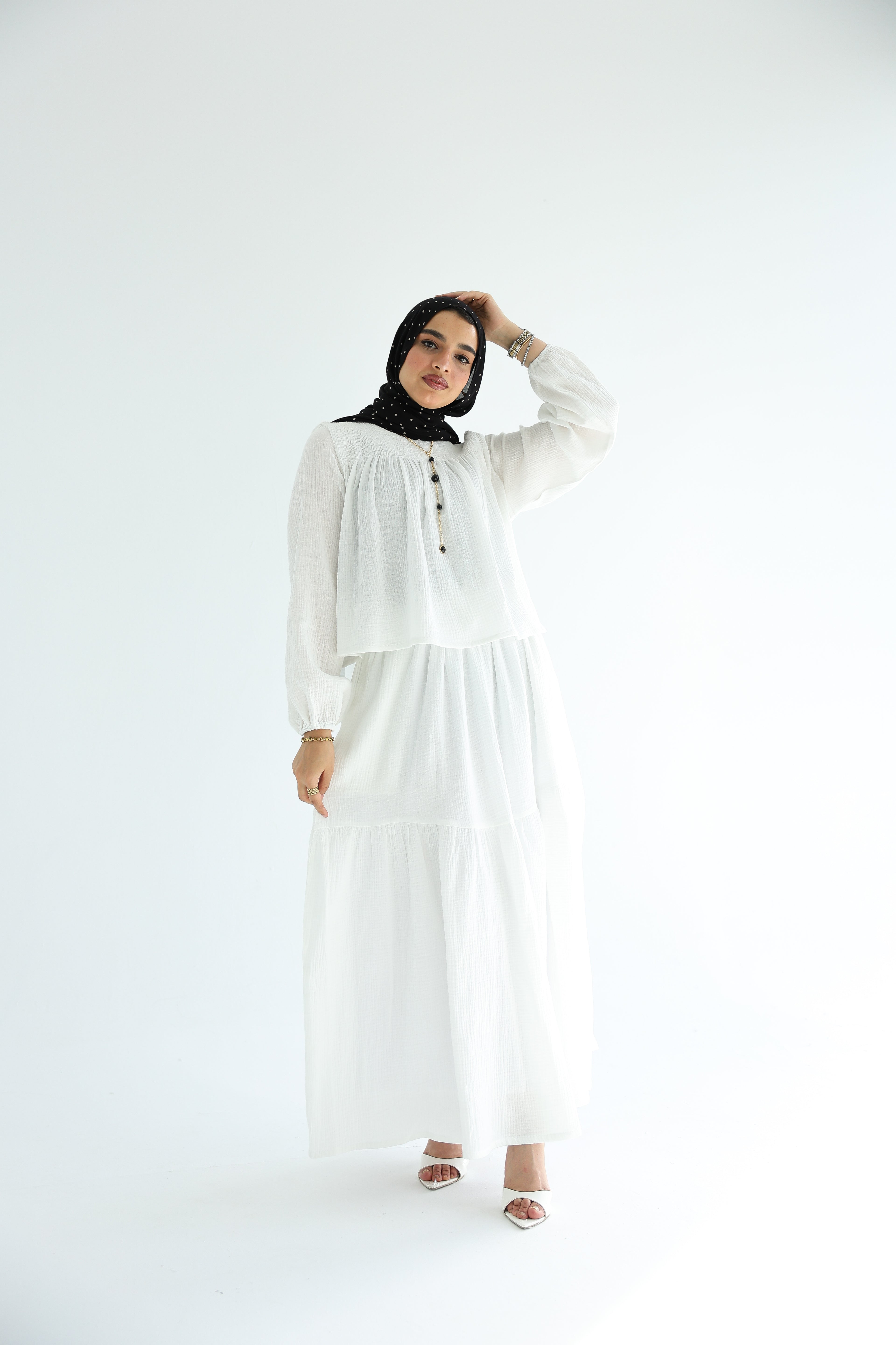 Naomi Set in White (Bundle and Save)