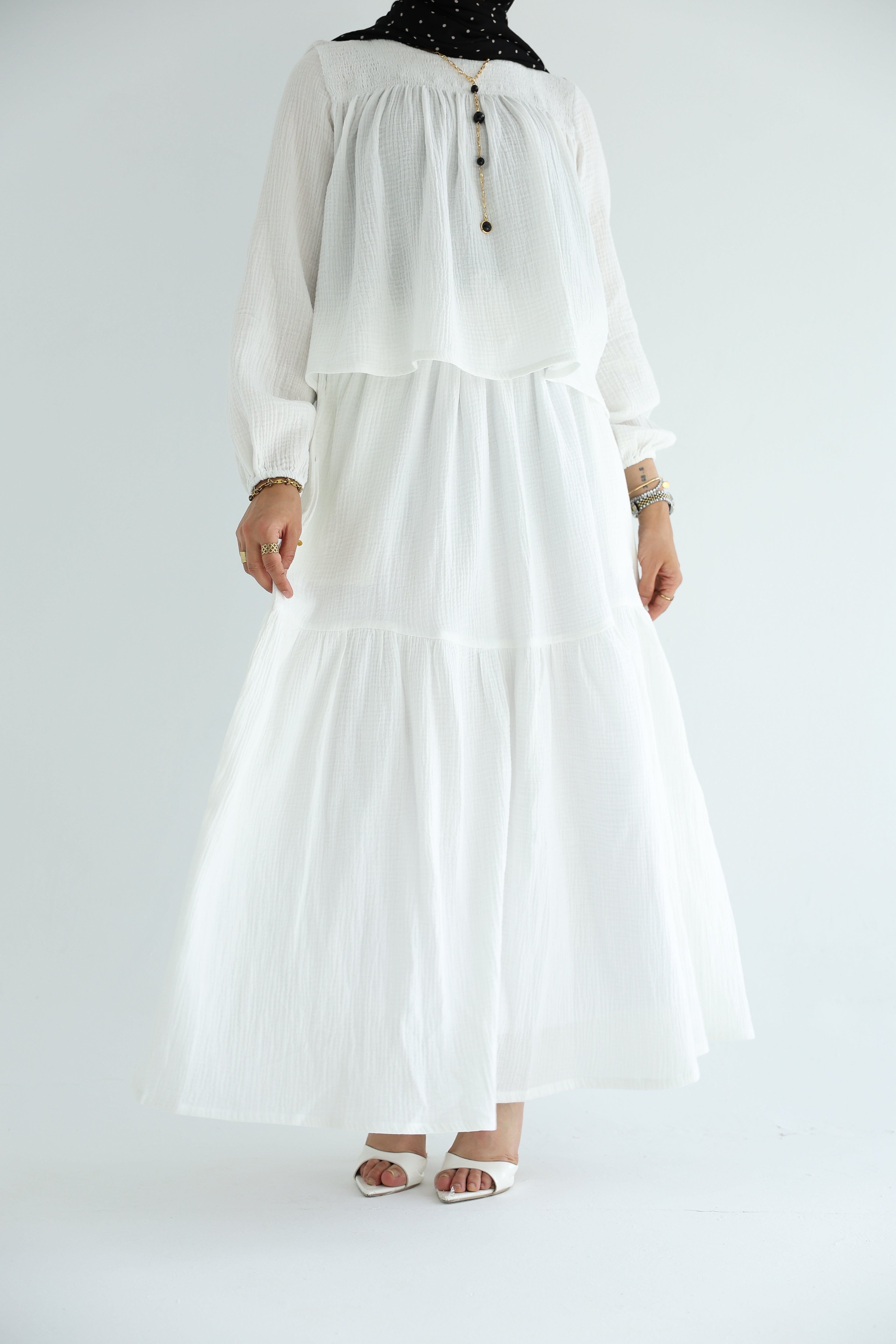 Naomi Skirt in White
