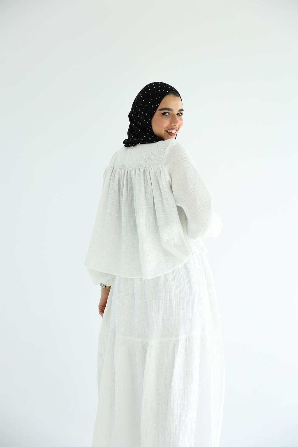 Naomi Skirt in White