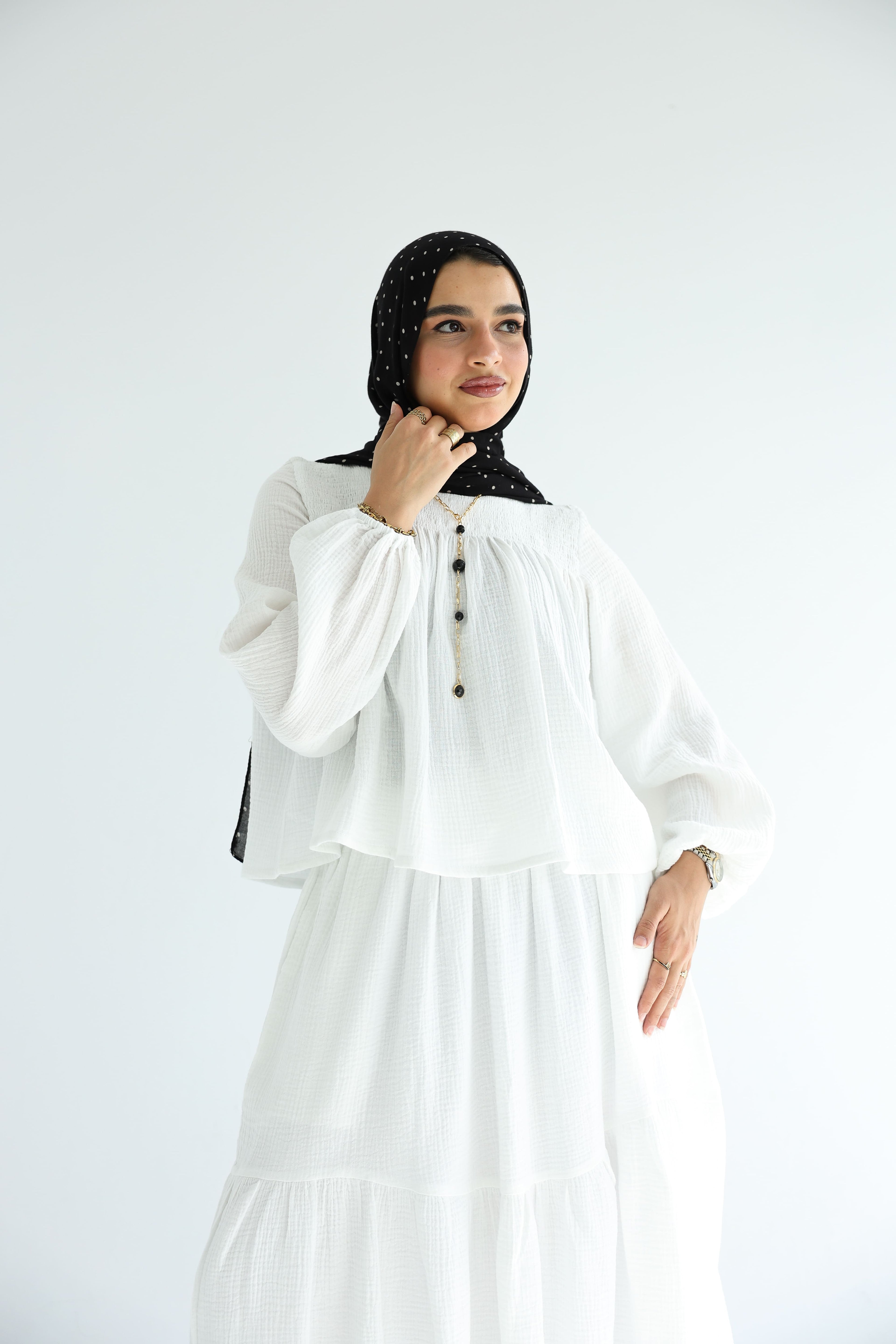 Naomi Set in White (Bundle and Save)