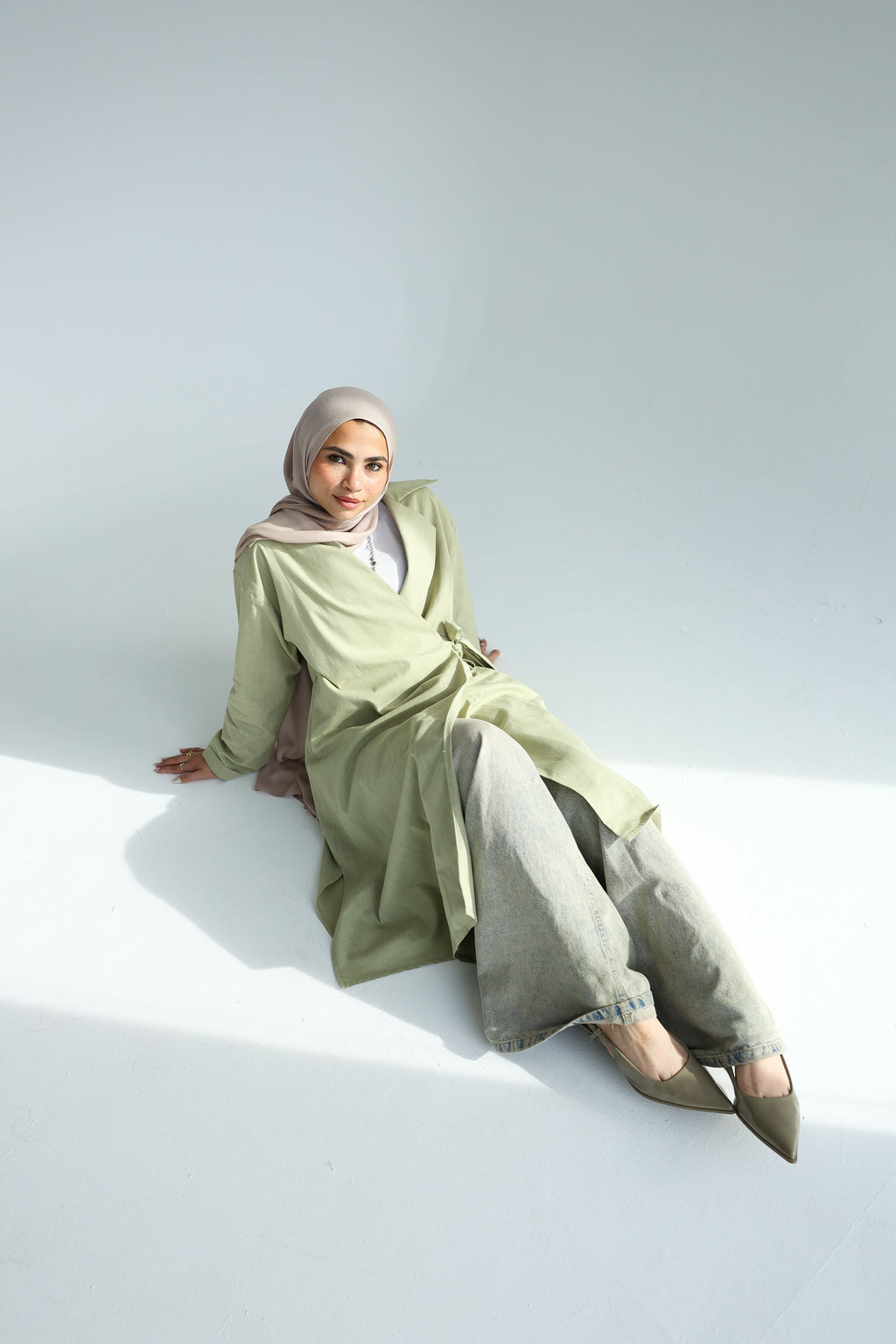 Leen Kimono in Mint