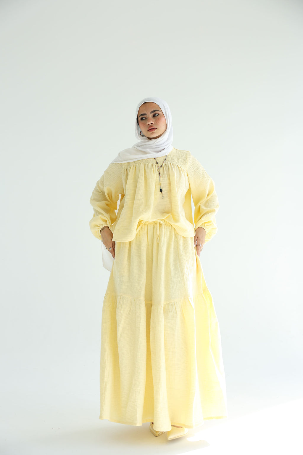 Naomi Set in Butter Yellow (Bundle and Save)