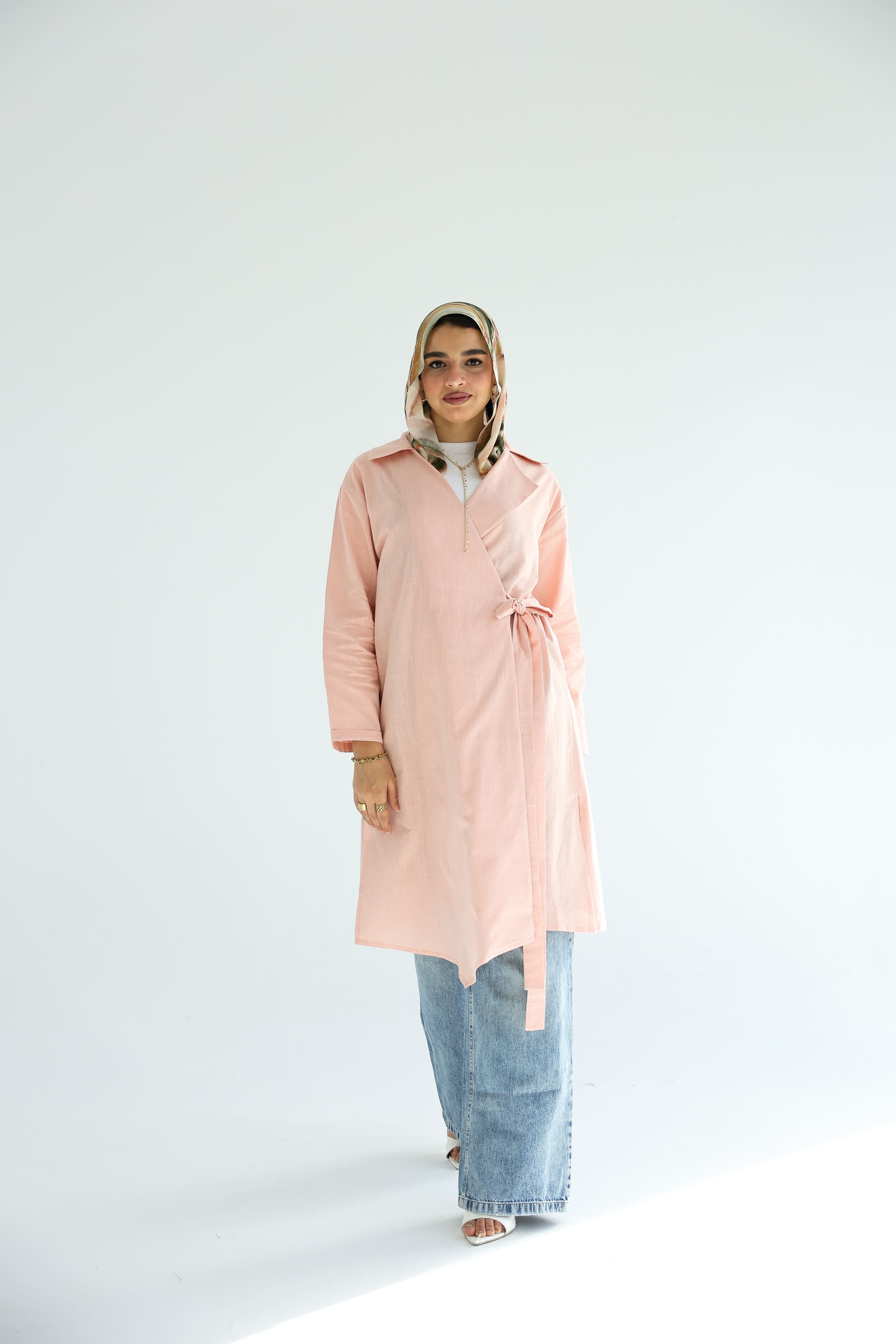 Leen Kimono in Rose