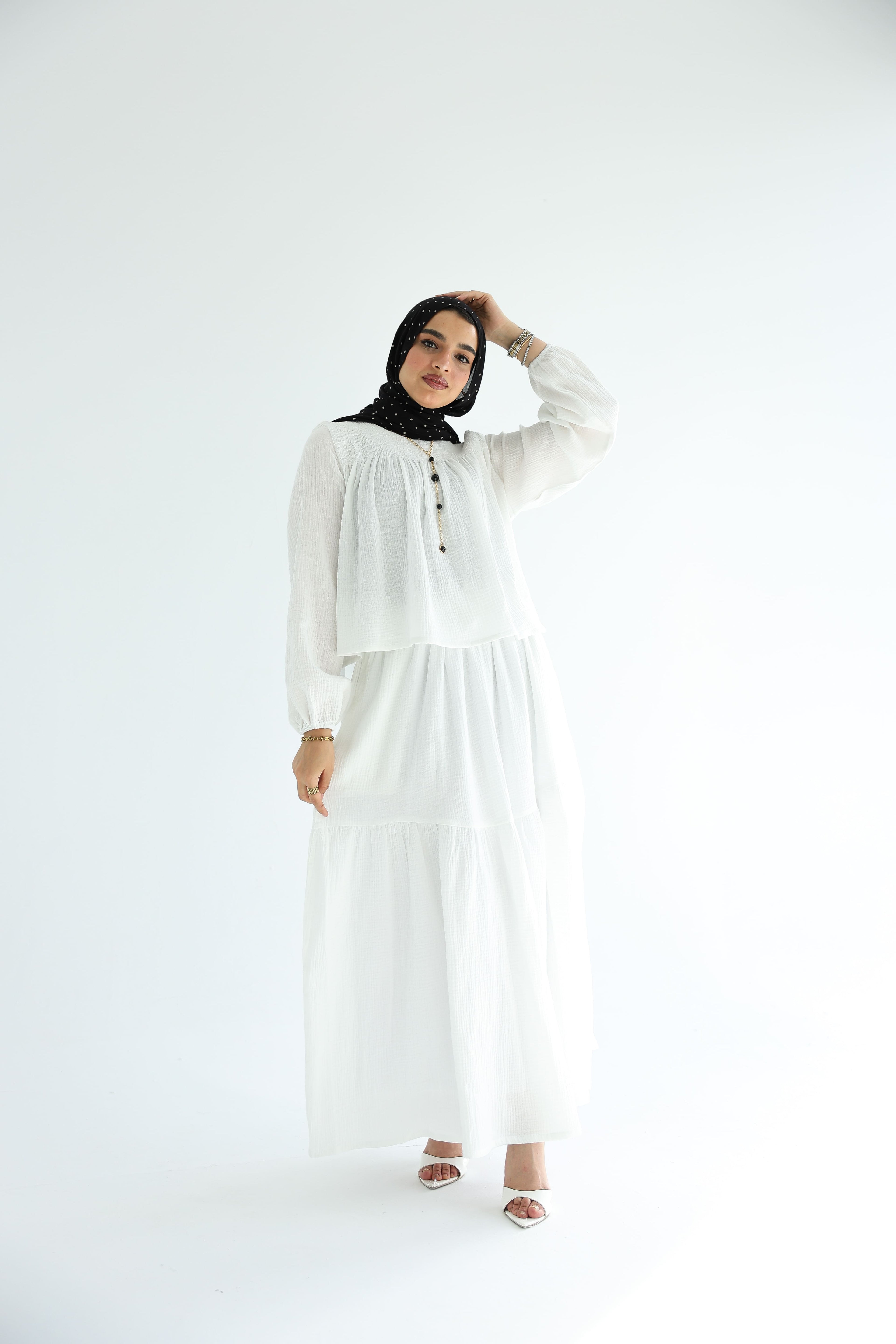 Naomi Set in White (Bundle and Save)