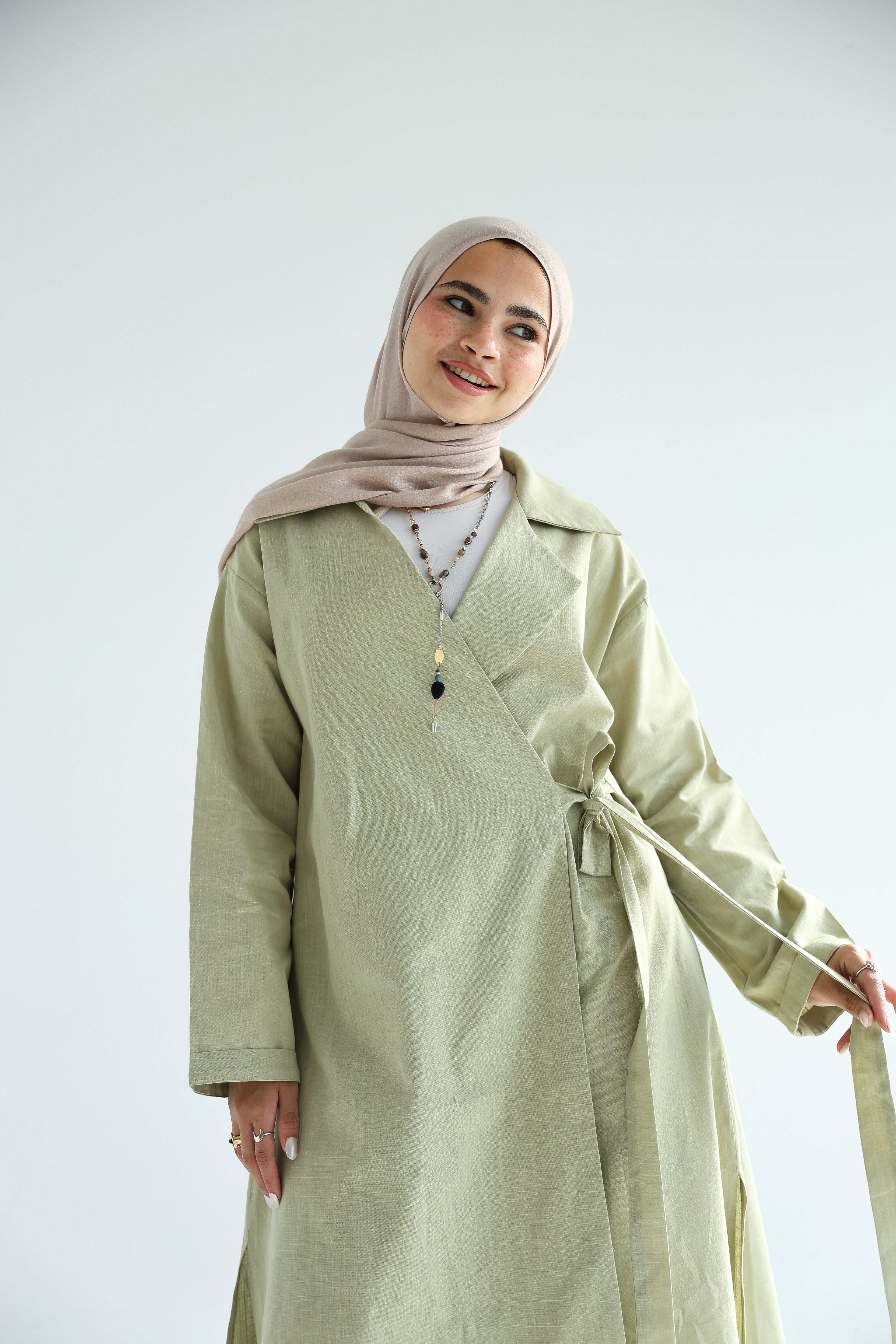 Leen Kimono in Mint