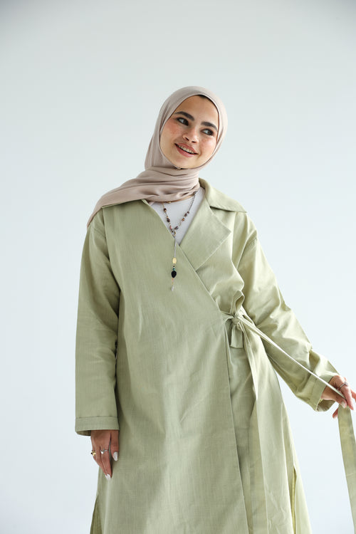 Leen Kimono in Mint