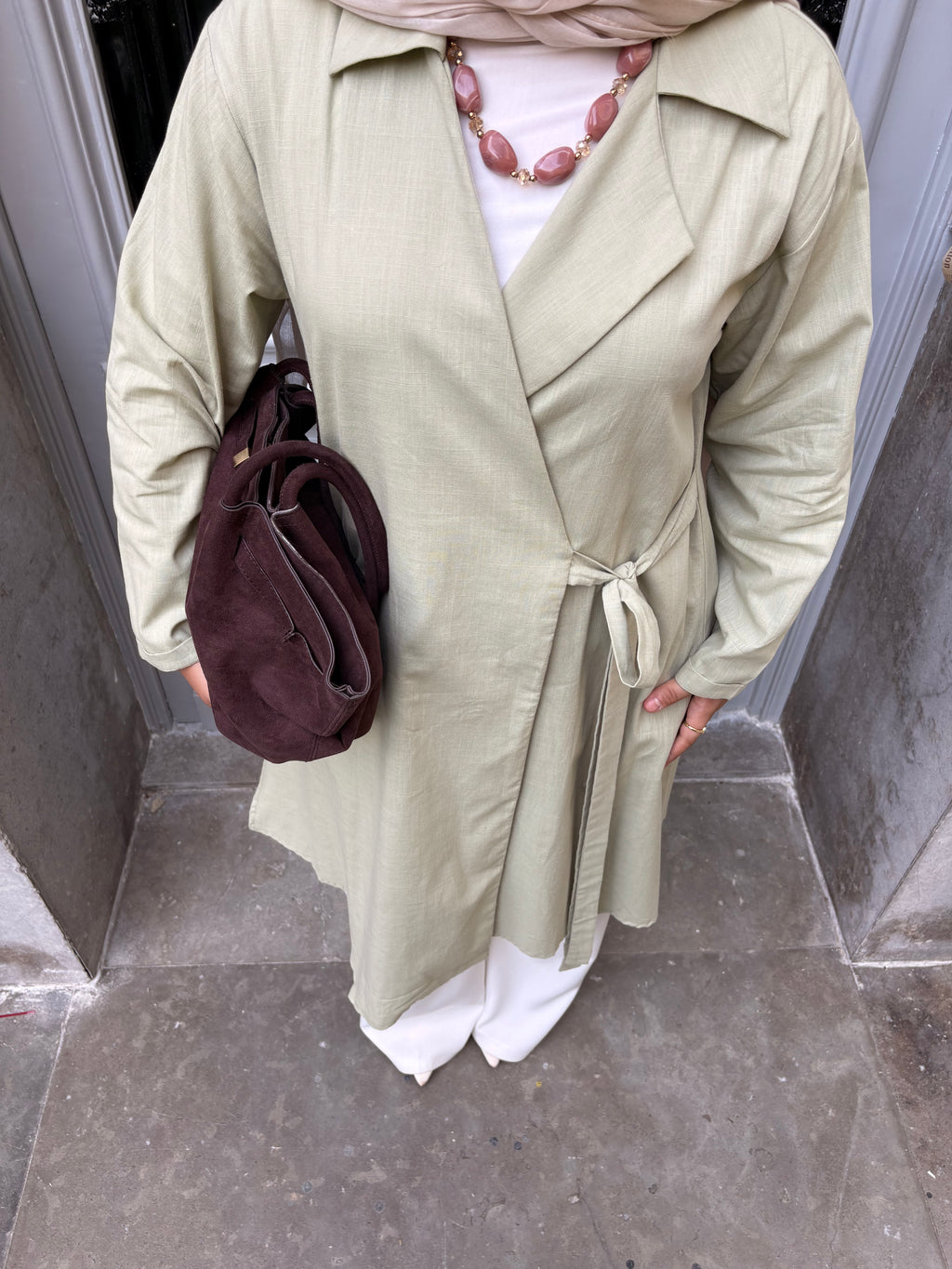Leen Kimono in Mint