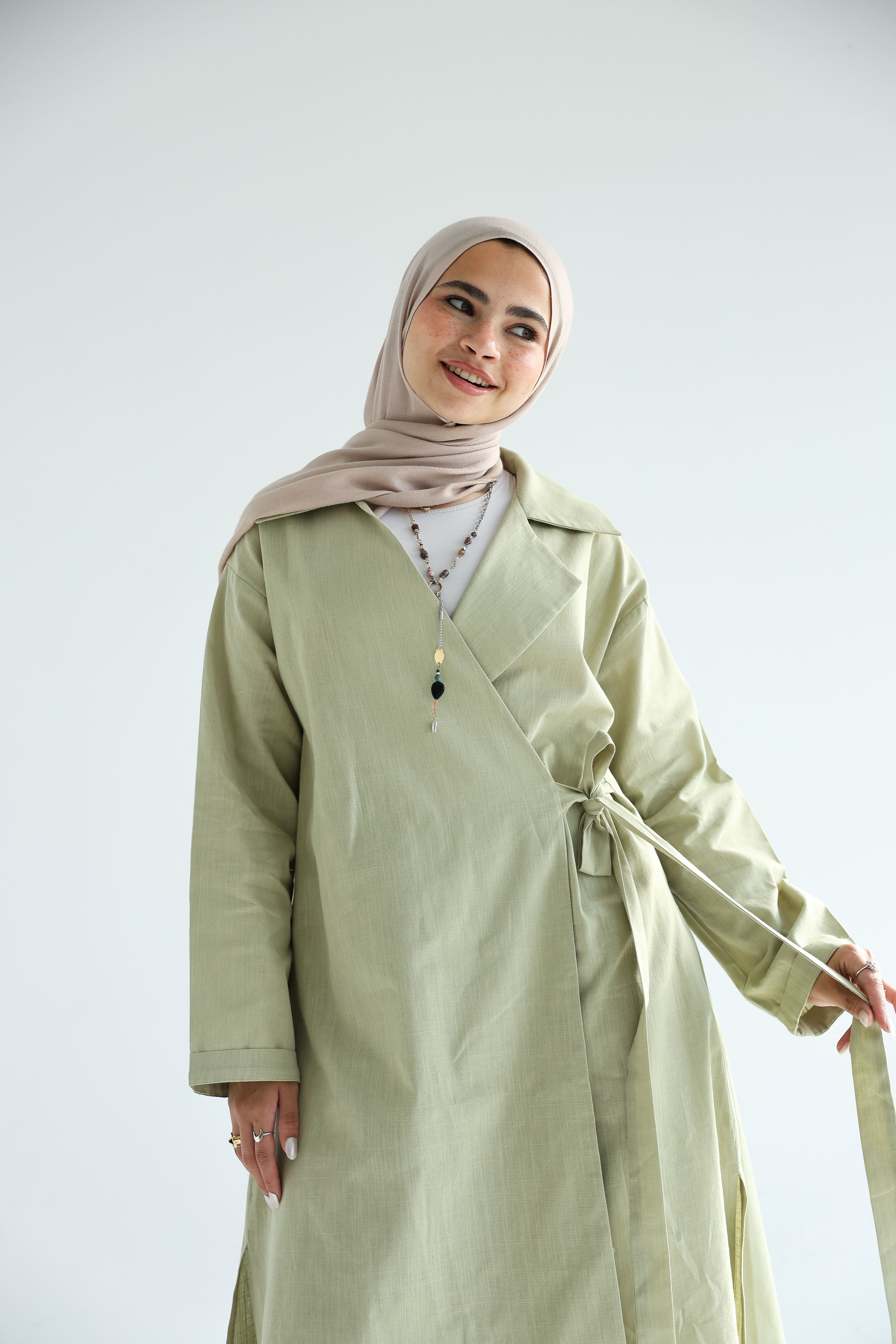 Leen Kimono in Mint