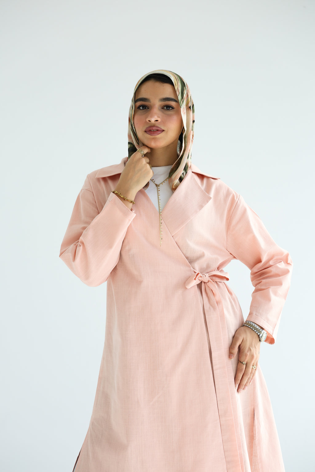 Leen Kimono in Rose