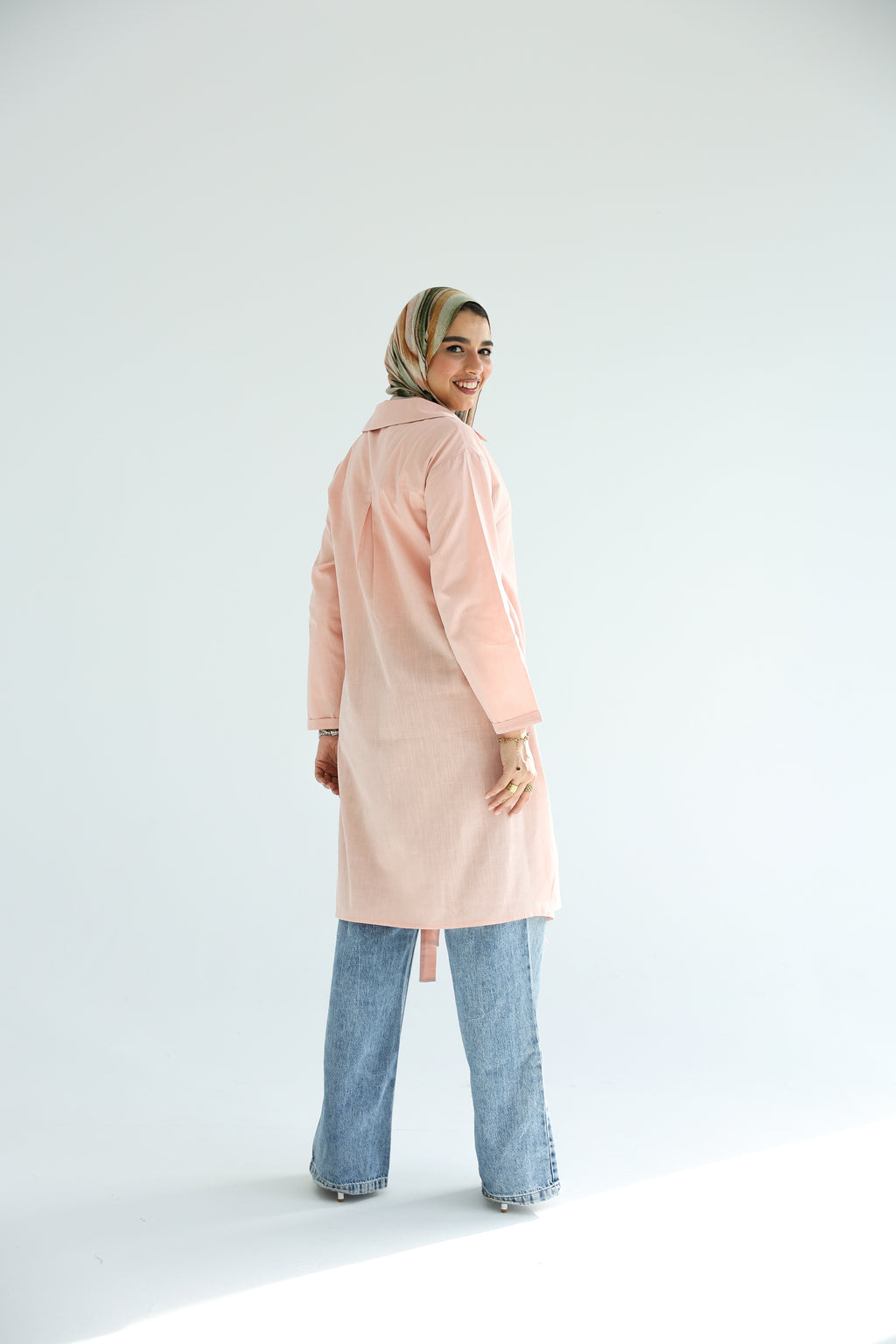 Leen Kimono in Rose