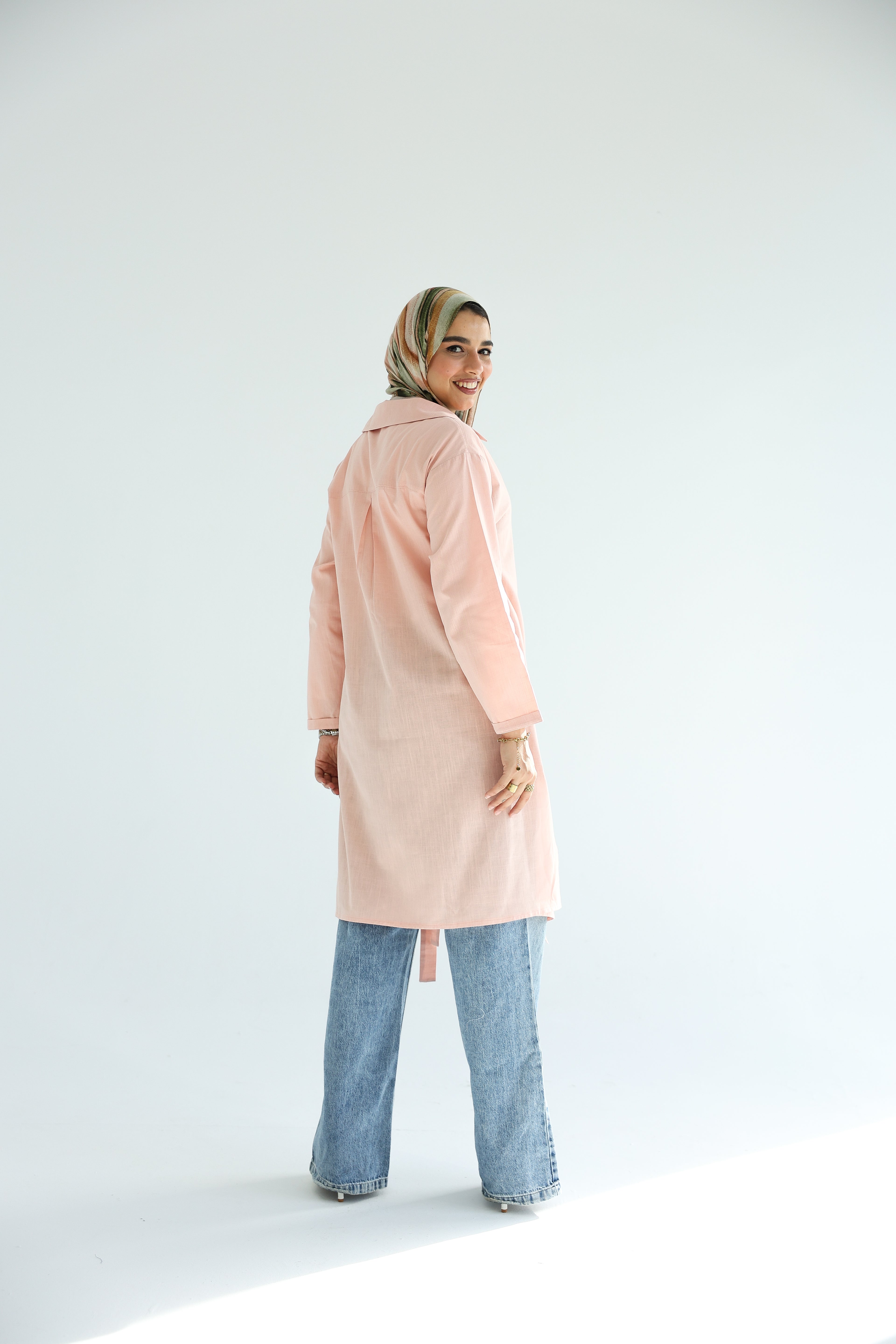 Leen Kimono in Rose