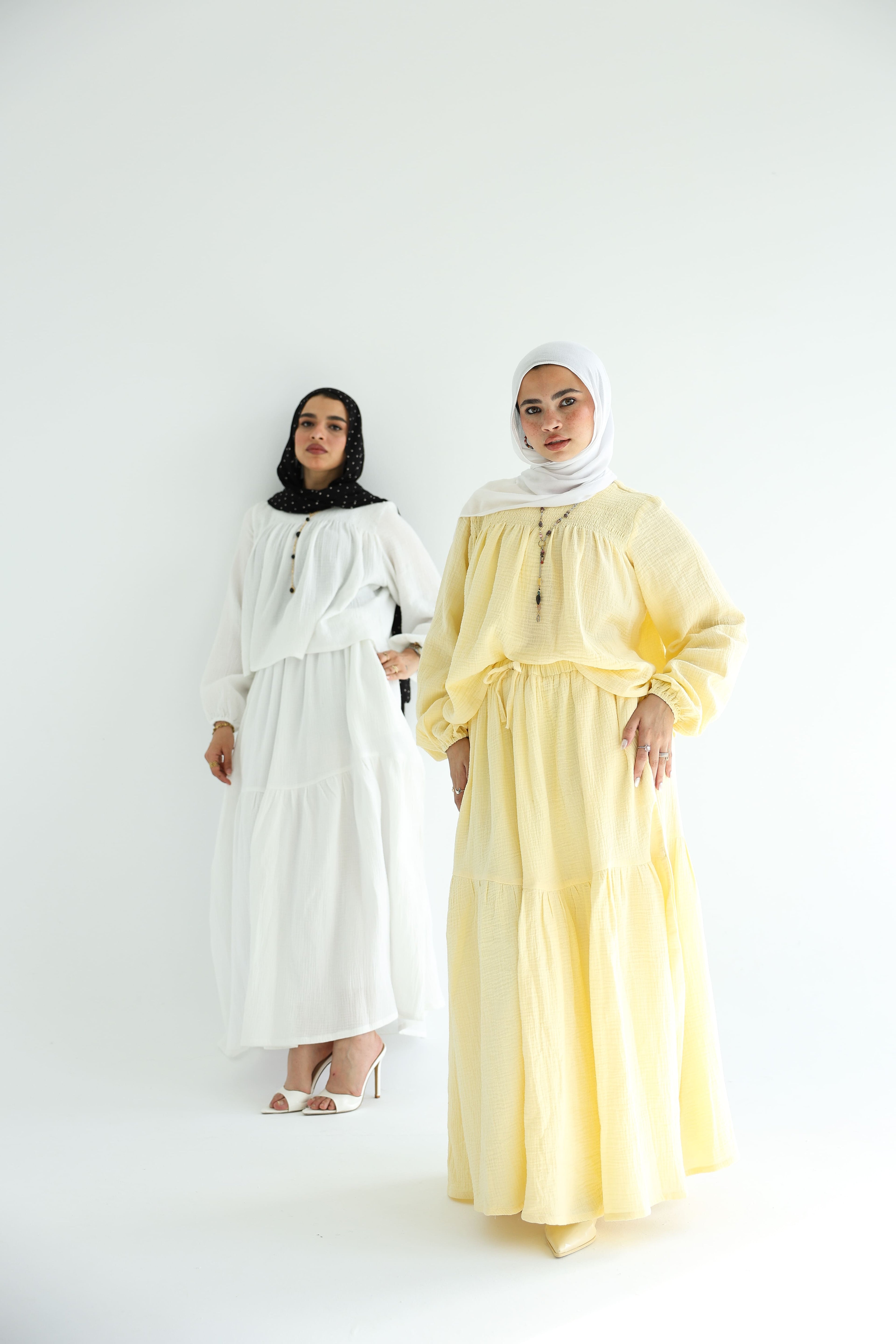 Naomi Set in Butter Yellow (Bundle and Save)